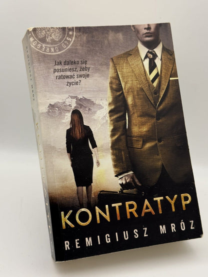 Portada de Kontratyp de Remigiusz Mróz, libro de segunda mano