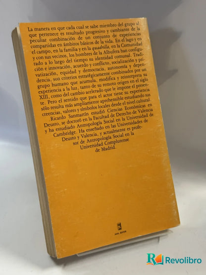 Foto 2 de La Albufera Y sus hombres de Ricardo Sanmartin Arce, libro de segunda mano