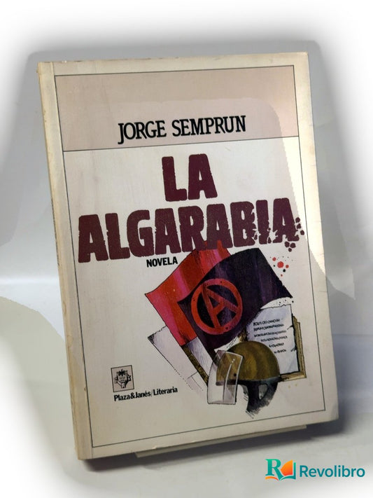 Portada de La algarabía de Jorge Semprún, libro de segunda mano