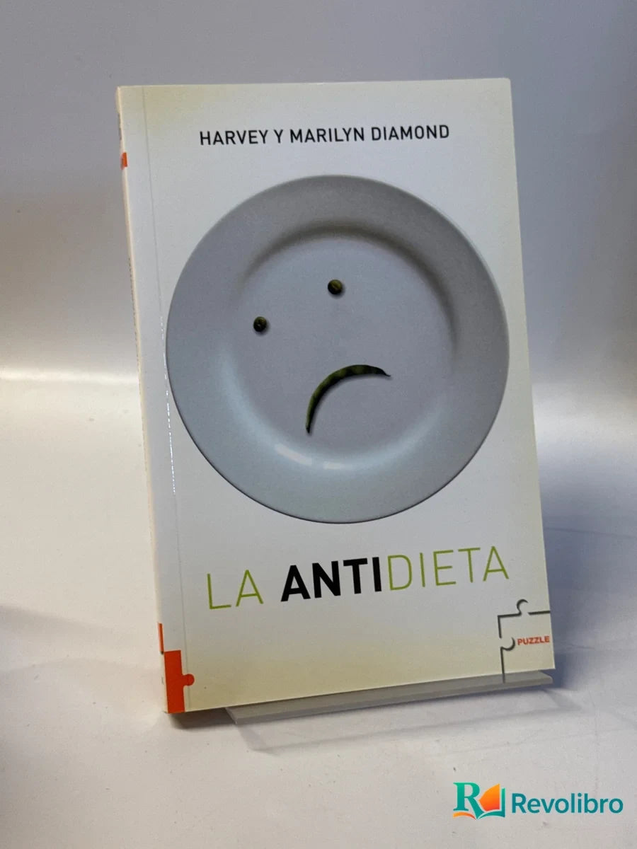 Portada de La antidieta de Harvey Diamond, libro de segunda mano