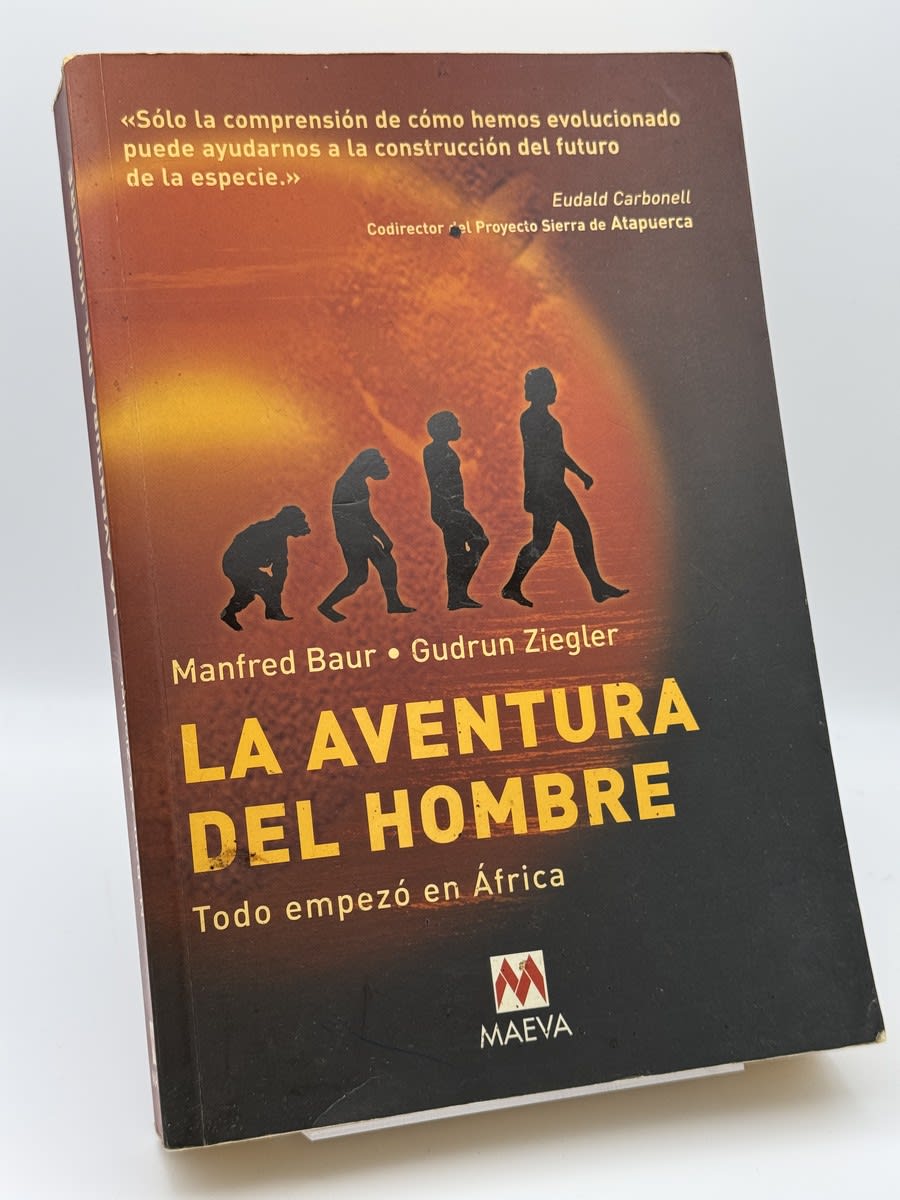 Portada de La aventura del hombre de Manfred Baur, libro de segunda mano
