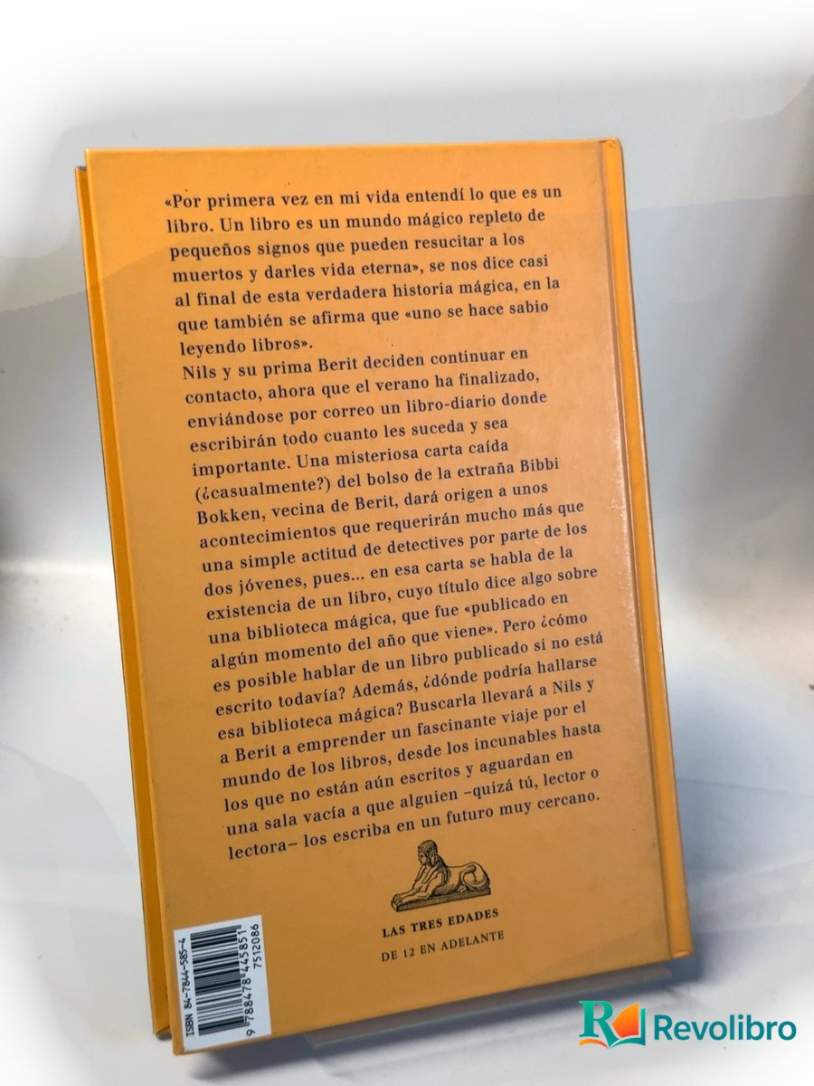 Foto 2 de La biblioteca mágica de Bibbi Bokken de Jostein Gaarder, libro de segunda mano
