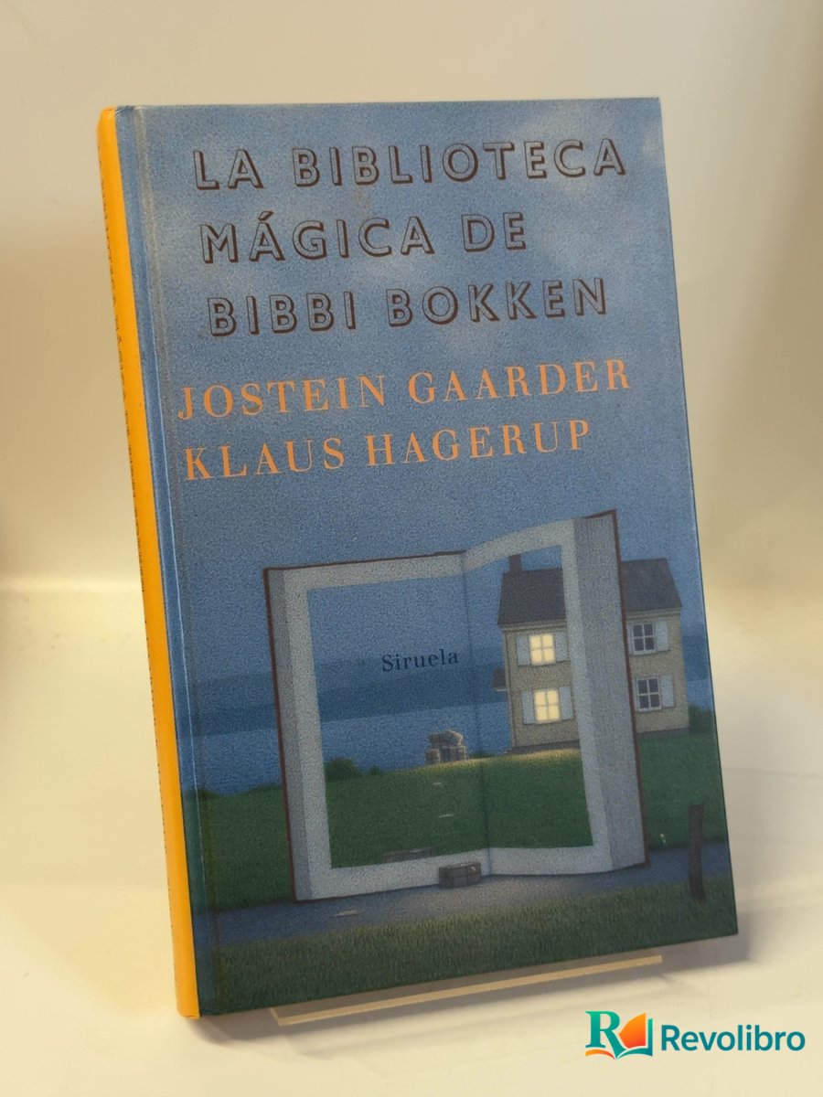Portada de La biblioteca mágica de Bibbi Bokken de Jostein Gaarder, libro de segunda mano