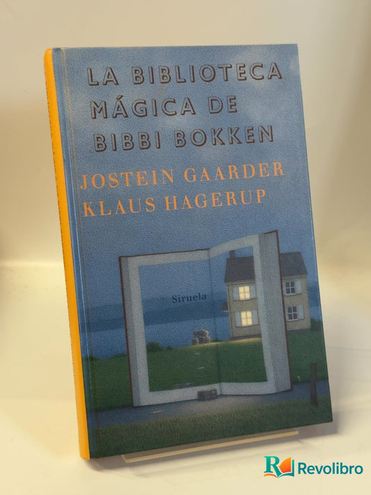 Portada de La biblioteca mágica de Bibbi Bokken de Jostein Gaarder, libro de segunda mano