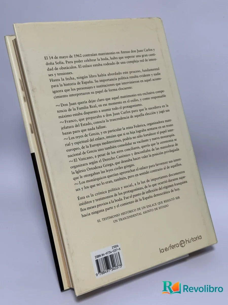 Foto 2 de La Boda de Juan Carlos y Sofía de Fernando Rayón, libro de segunda mano