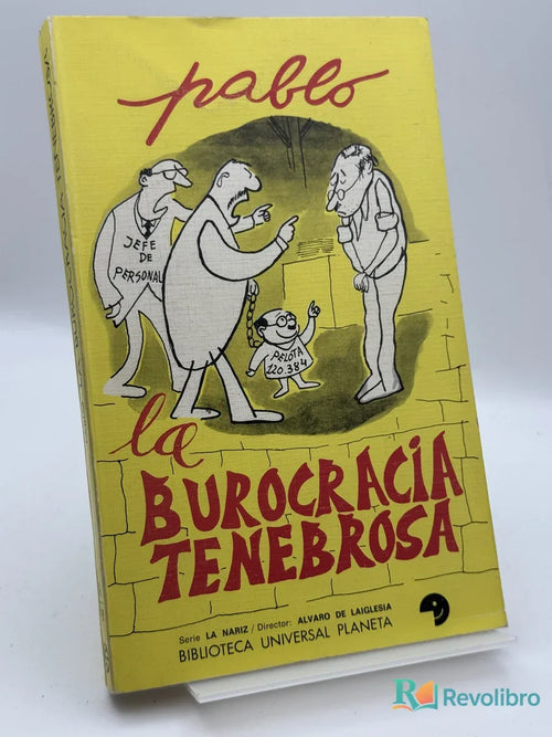 Portada de La burocracia tenebrosa de Pablo, libro de segunda mano