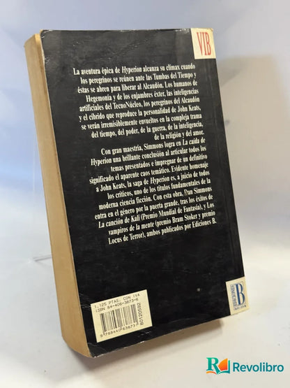Foto 2 de La caída de Hyperion de Dan Simmons, libro de segunda mano