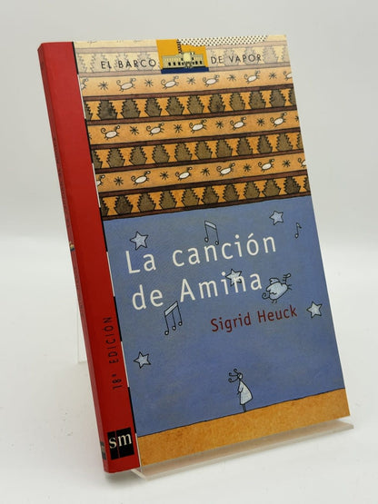 Portada de La canción de Amina de Sigrid Heuck, libro de segunda mano