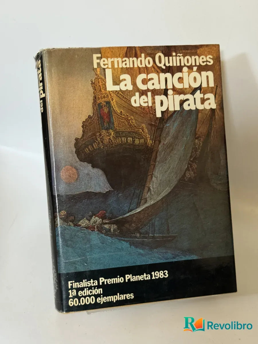 Portada de La canción del pirata de Fernando Quiñones, libro de segunda mano