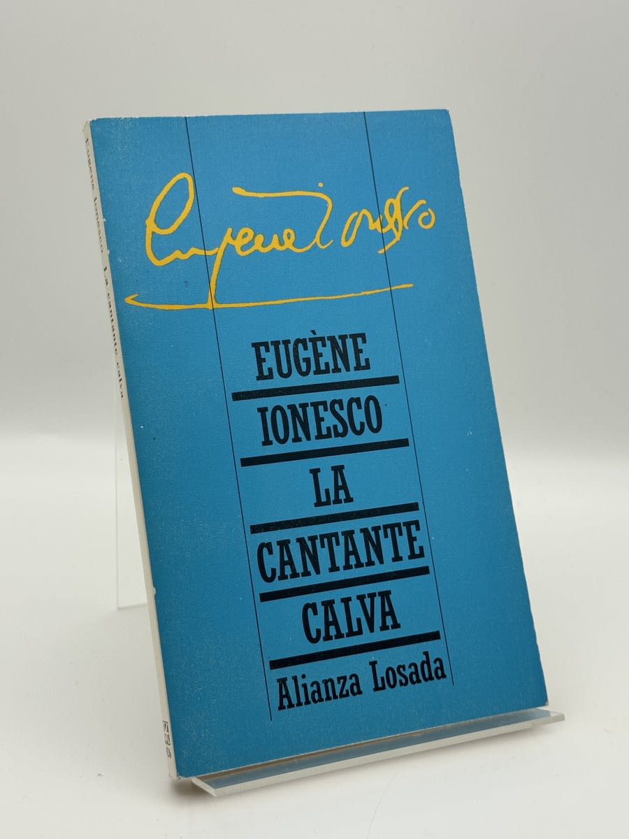 La cantante calva - Eugène Ionesco - Portada