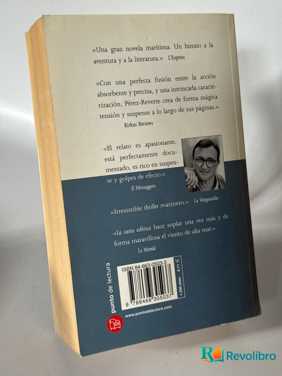 Foto 2 de La carta esférica de Arturo Pérez-Reverte, libro de segunda mano