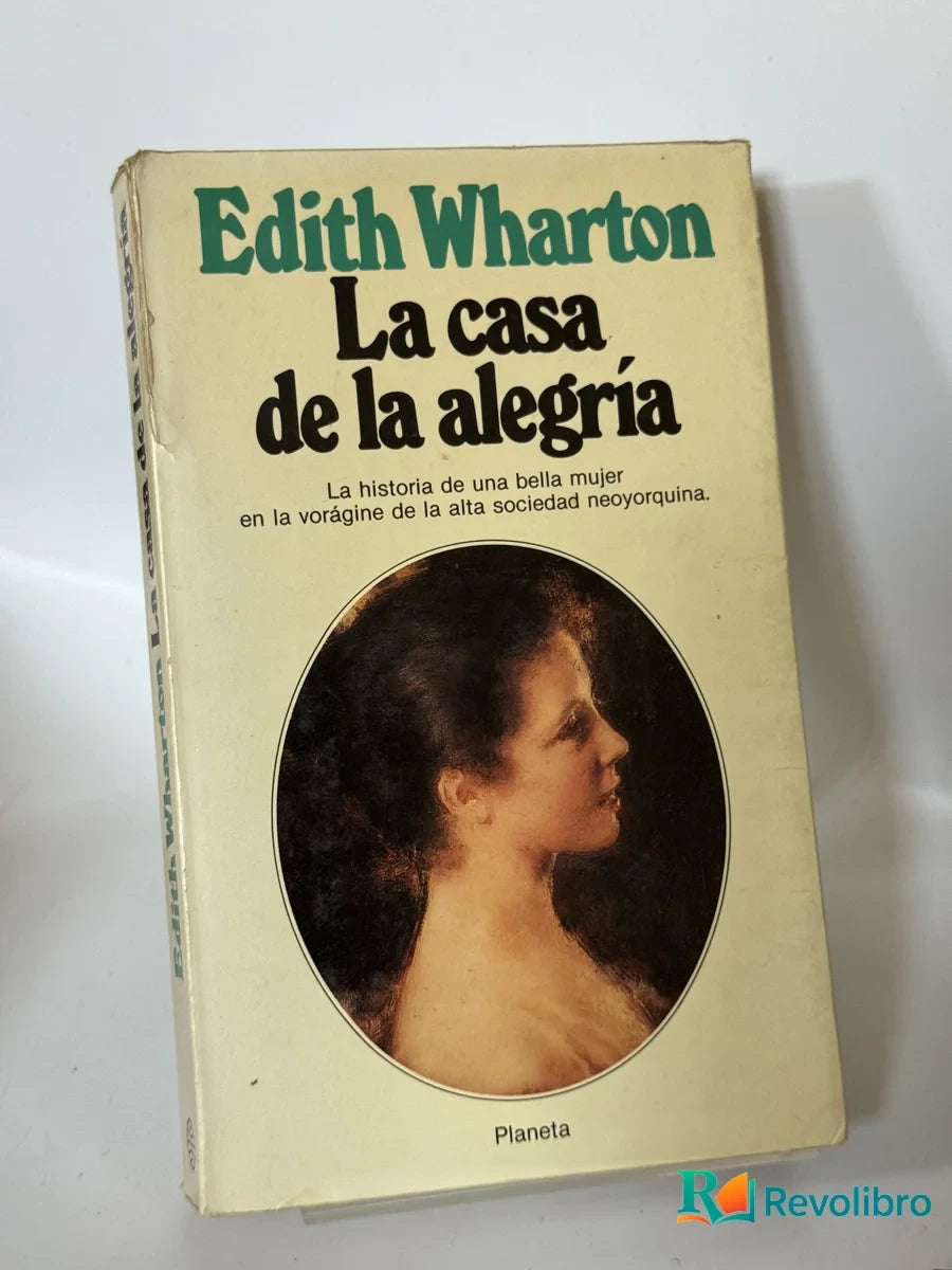 Portada de La casa de la alegría de Edith Wharton, libro de segunda mano