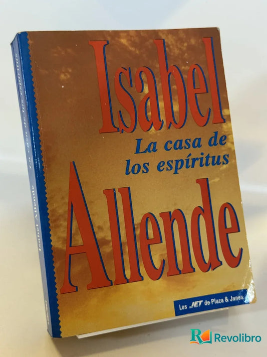Portada de La casa de los espíritus de Isabel Allende, libro de segunda mano