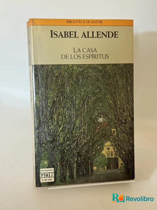 Portada de La casa de los espíritus de Isabel Allende, libro de segunda mano