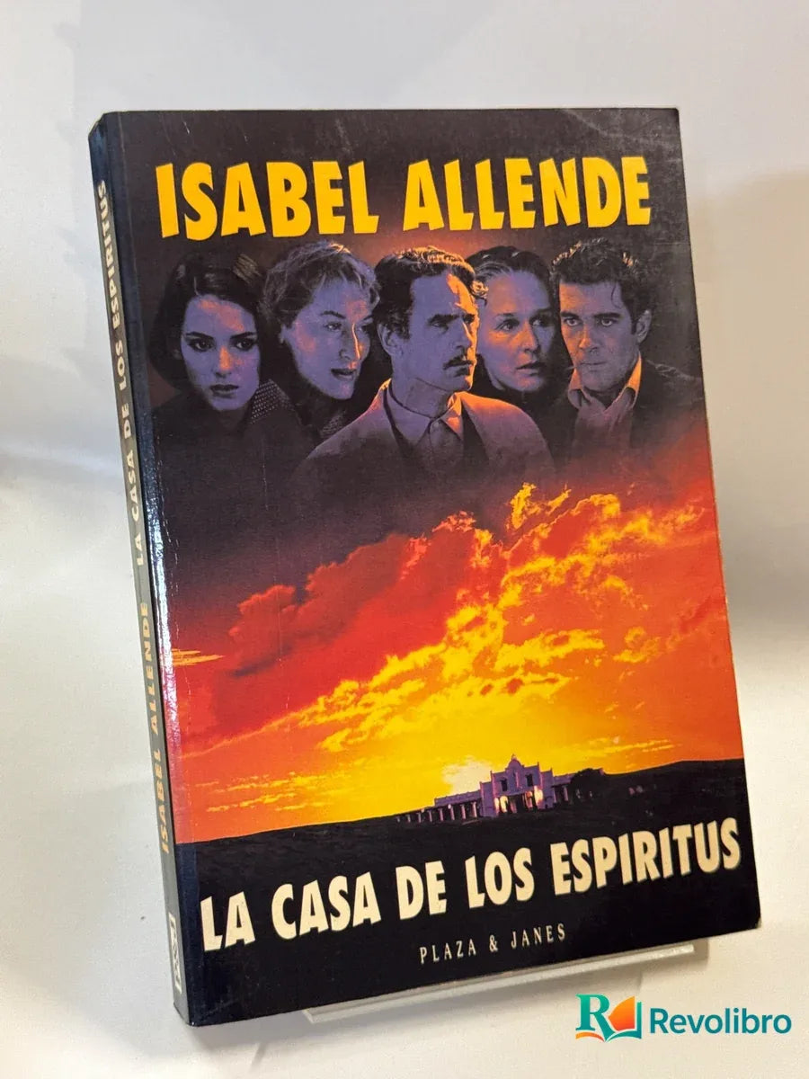 Portada de La casa de los espíritus de Isabel Allende, libro de segunda mano