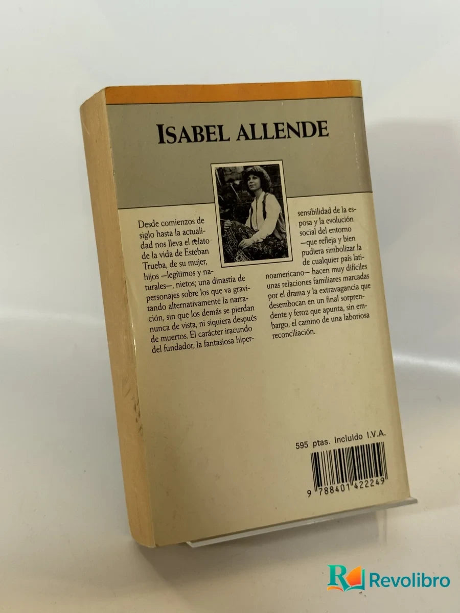 Foto 2 de La casa de los espíritus de Isabel Allende, libro de segunda mano
