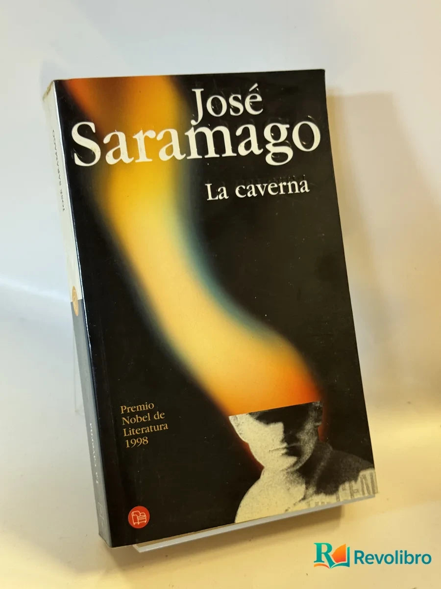 Portada de La caverna de José Saramago, libro de segunda mano