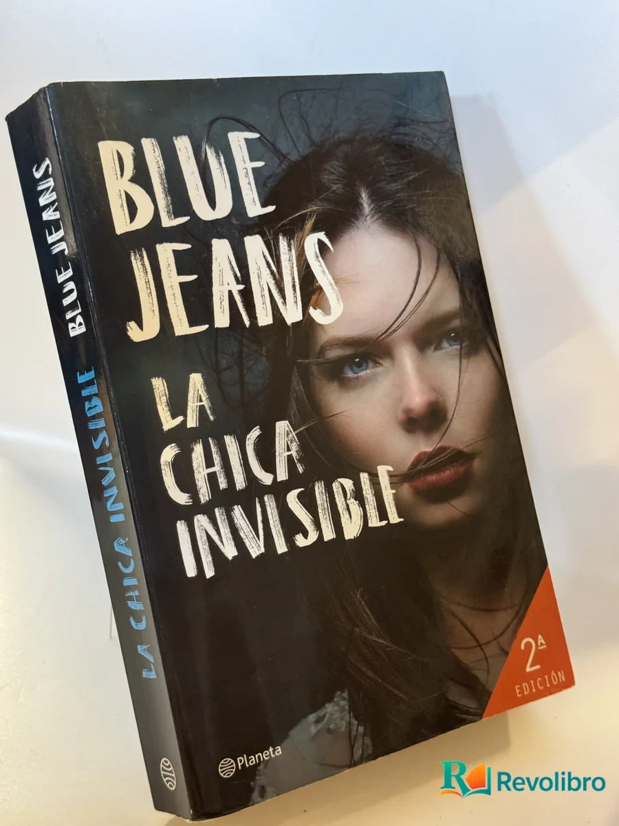 Portada de La chica invisible de Blue Jeans, libro de segunda mano