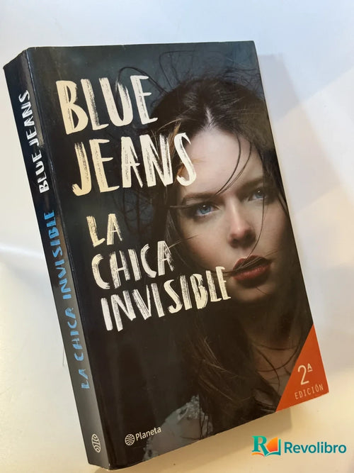 Portada de La chica invisible de Blue Jeans, libro de segunda mano