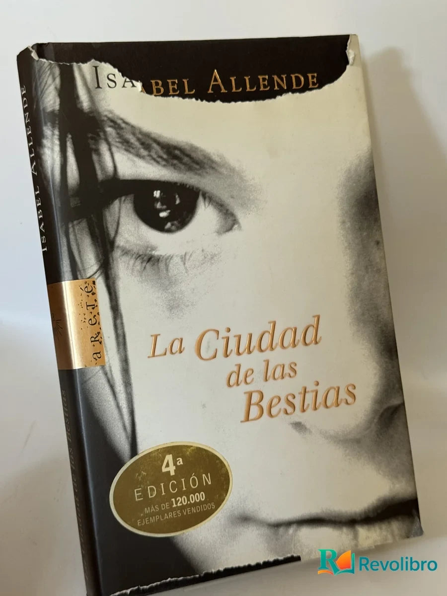 Portada de La Ciudad de las Bestias de Isabel Allende, libro de segunda mano