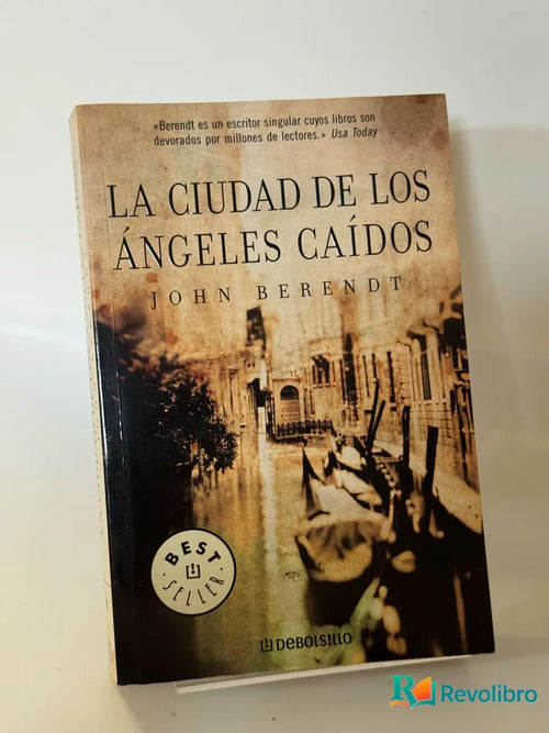 Portada de La Ciudad de los Ángeles Caídos de John Berendt, libro de segunda mano