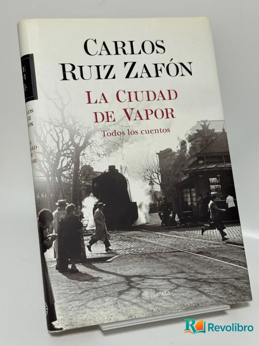 Portada de La Ciudad de Vapor de Carlos Ruiz Zafón, libro de segunda mano