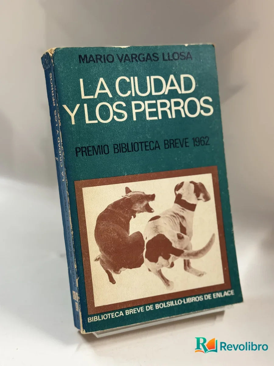 Portada de La ciudad y los perros de Mario Vargas Llosa, libro de segunda mano