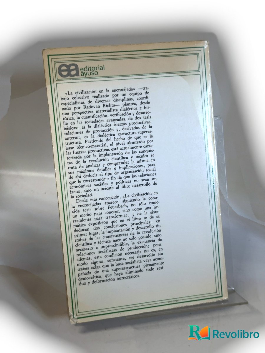Foto 2 de La civilización en la encrucijada de Radovan Richta, libro de segunda mano