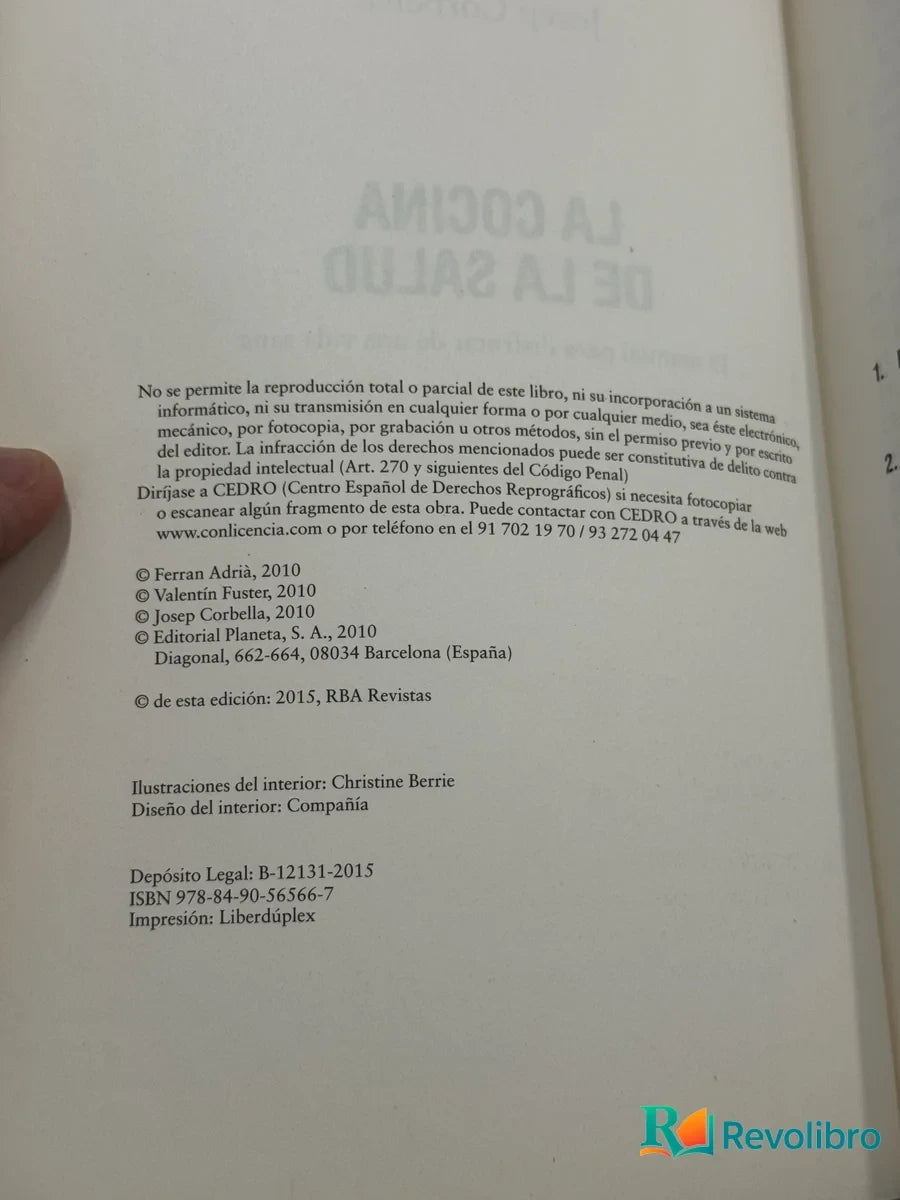 Foto 2 de La Cocina de la Salud de Ferran Adrià, libro de segunda mano