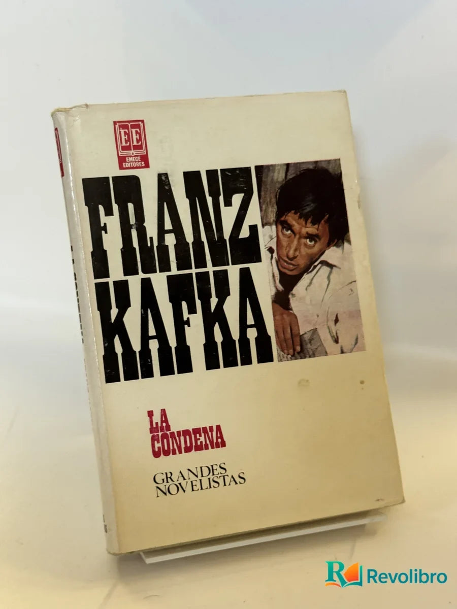 Portada de La condena de Franz Kafka, libro de segunda mano