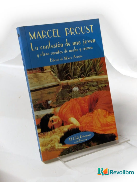 Portada de La confesión de una joven de Marcel Proust, libro de segunda mano