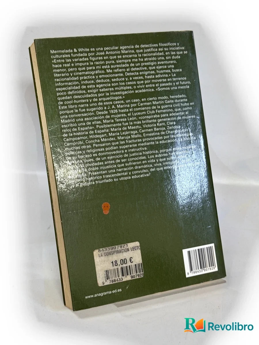 Foto 2 de La conspiración de las lectoras - 1ª edición de José Antonio Marina, libro de segunda mano