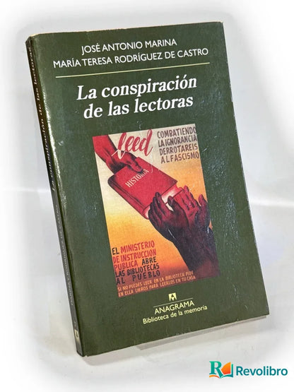Portada de La conspiración de las lectoras - 1ª edición de José Antonio Marina, libro de segunda mano