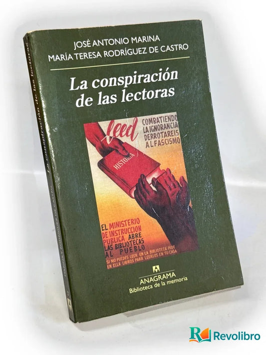 Portada de La conspiración de las lectoras - 1ª edición de José Antonio Marina, libro de segunda mano