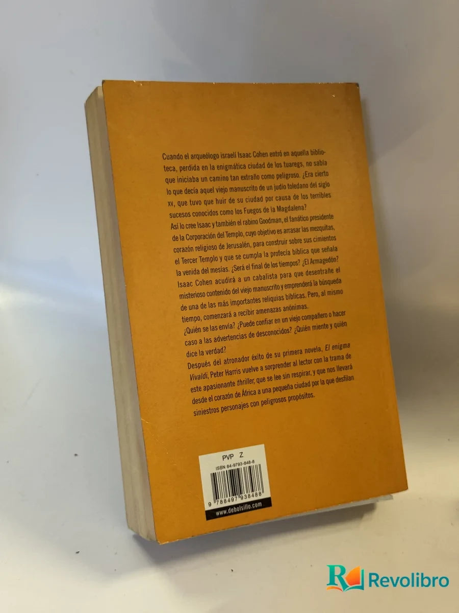 Foto 2 de La Conspiración del Templo de Peter Harris, libro de segunda mano