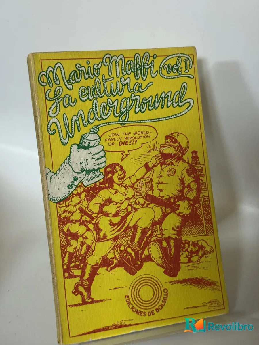 Portada de La cultura Underground de Mario Maffi, libro de segunda mano