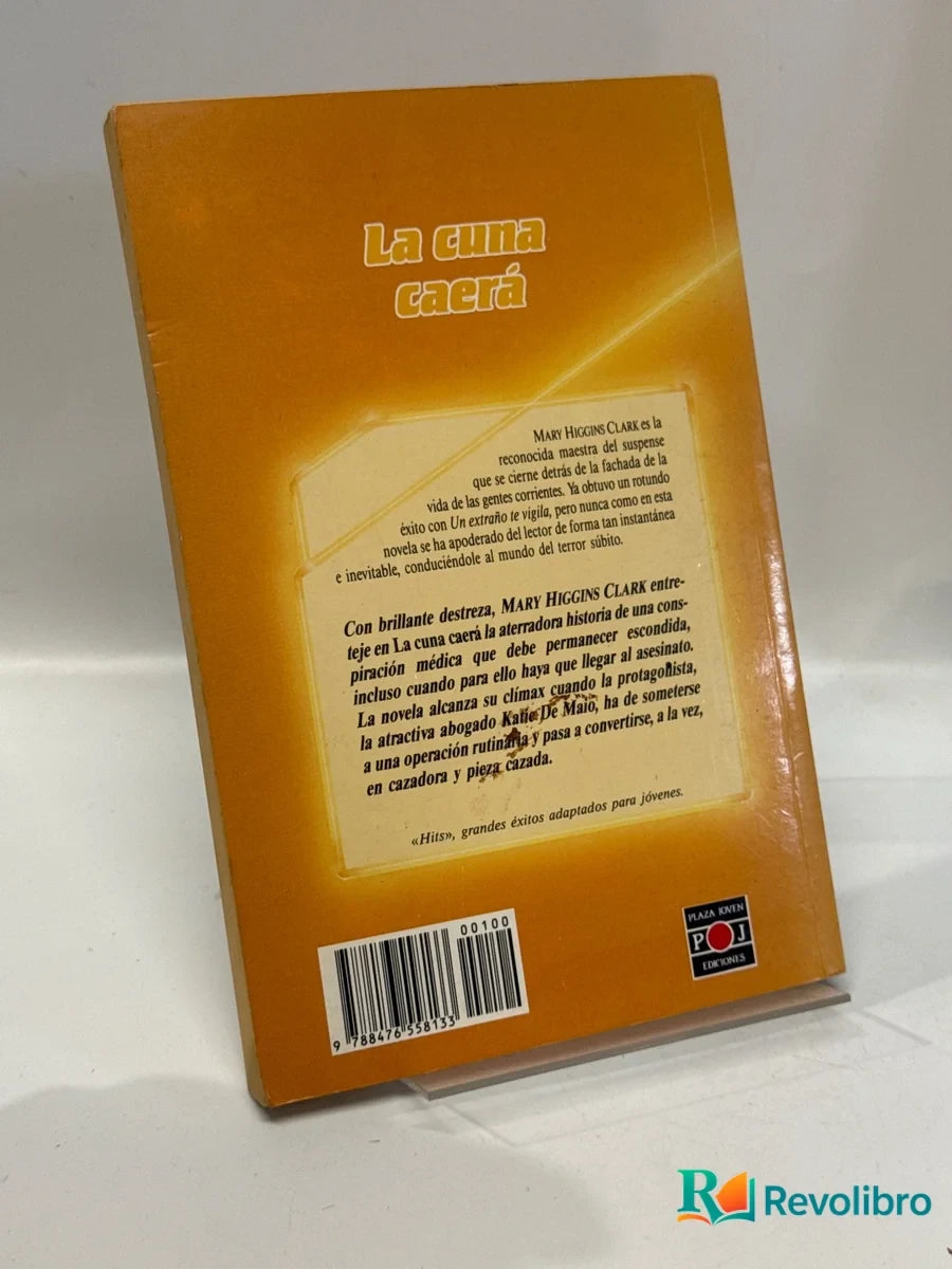 Foto 2 de La cuna caerá de Mary Higgins Clark, libro de segunda mano