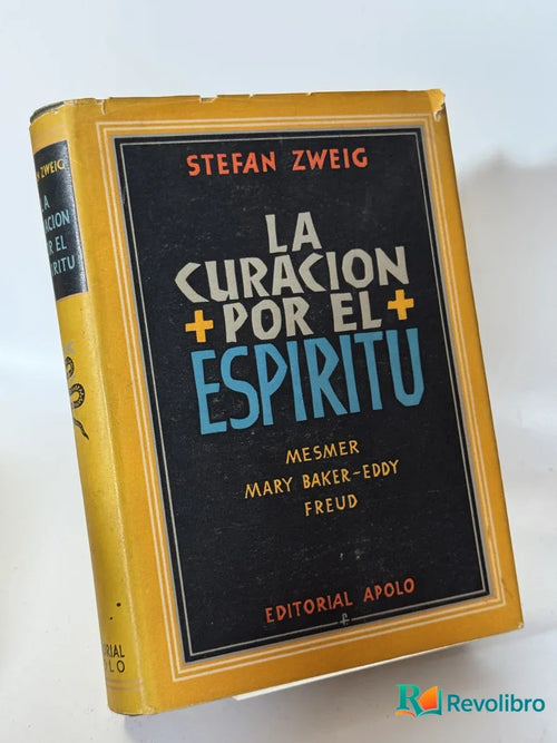 Portada de La curación por el espíritu de Stefan Zweig, libro de segunda mano