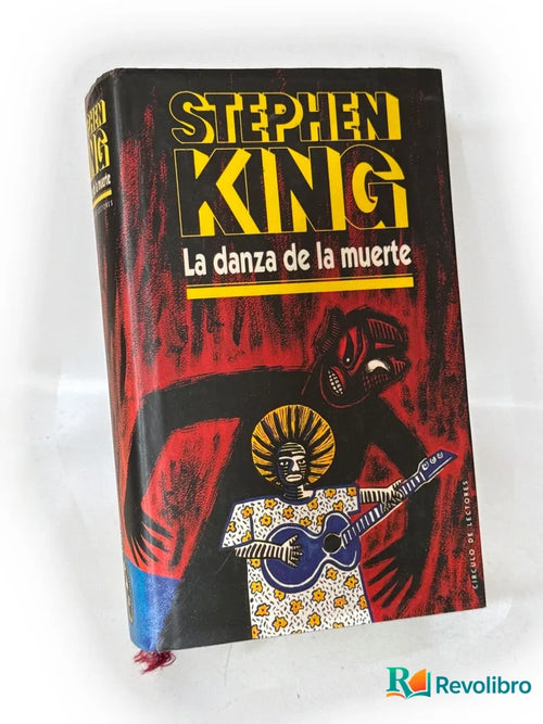 Portada de La danza de la muerte - 1ª edición de Stephen King, libro de segunda mano