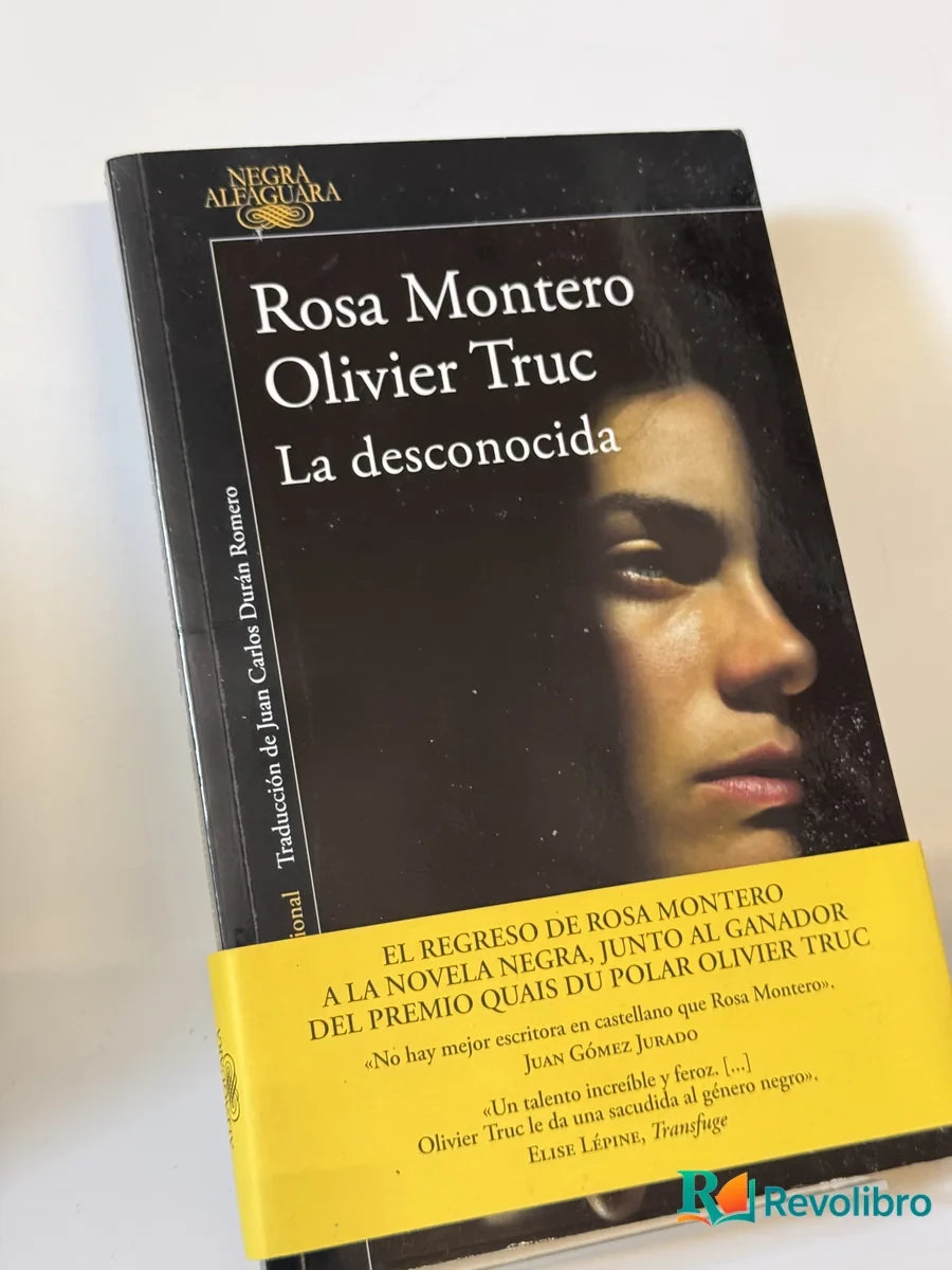 Portada de La desconocida de Rosa Montero, libro de segunda mano