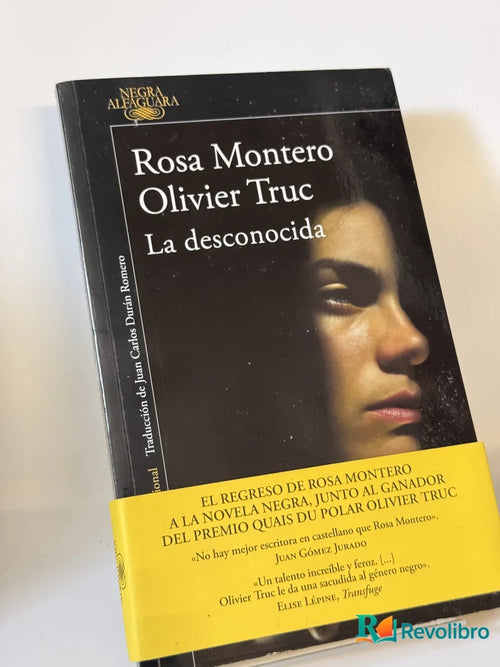 Portada de La desconocida de Rosa Montero, libro de segunda mano
