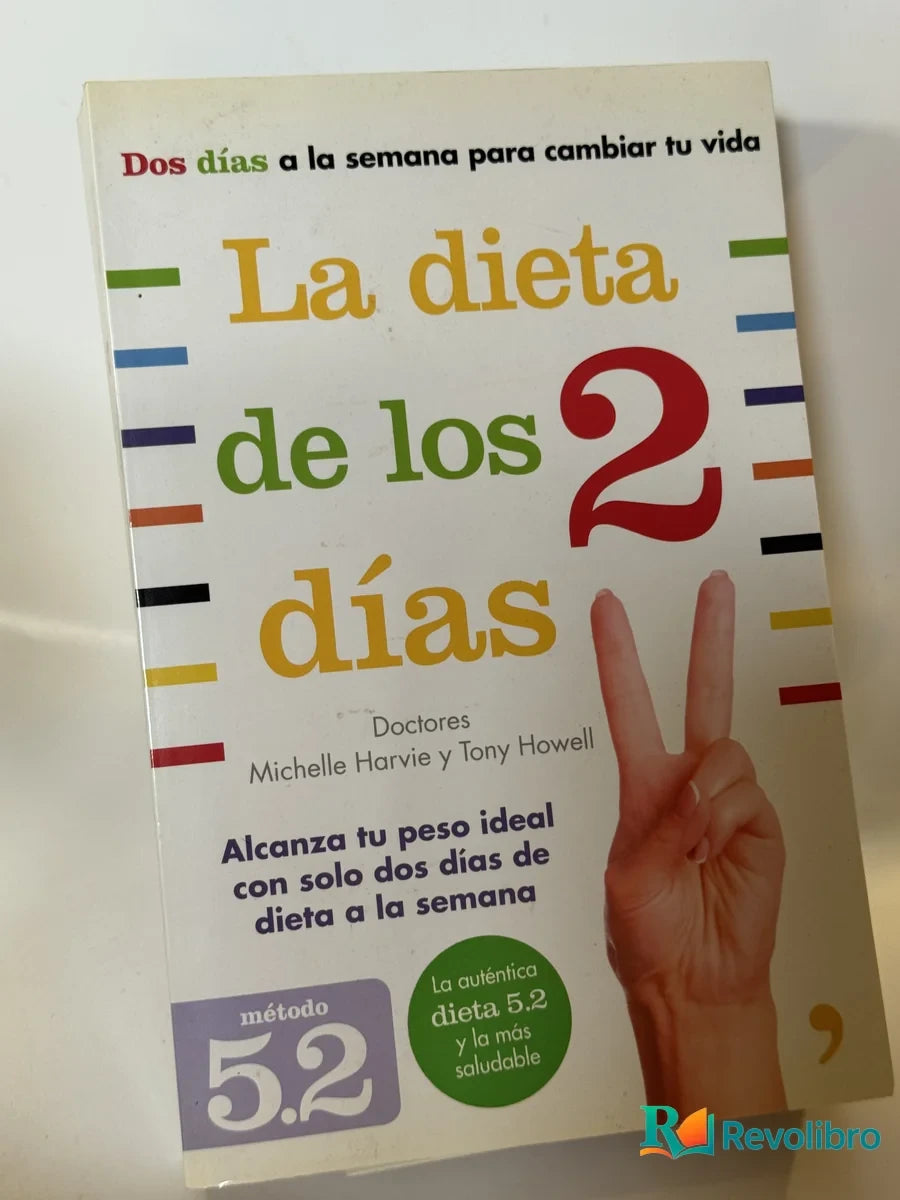 Portada de La dieta de los 2 días de Michelle Harvie y Tony Howell, libro de segunda mano