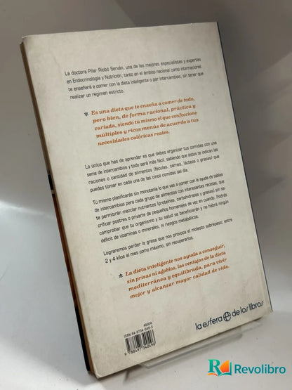 Foto 2 de La dieta inteligente de Dra. Pilar Riobó Serván, libro de segunda mano
