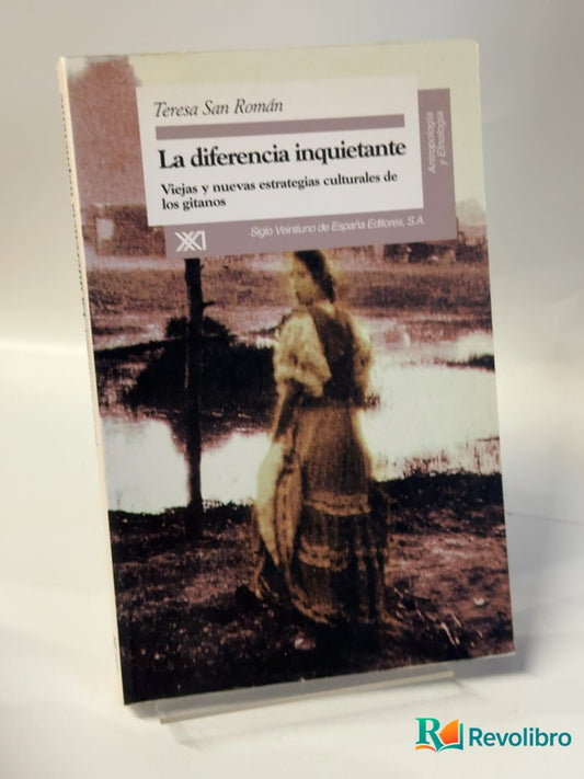 Portada de La diferencia inquietante de Teresa San Román, libro de segunda mano
