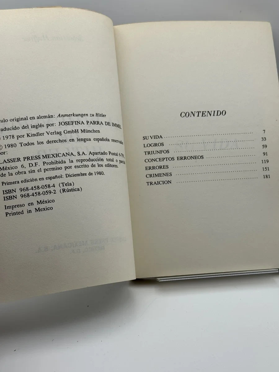 La dimensión de Hitler de Sebastian Haffner | Segunda mano - Foto 2