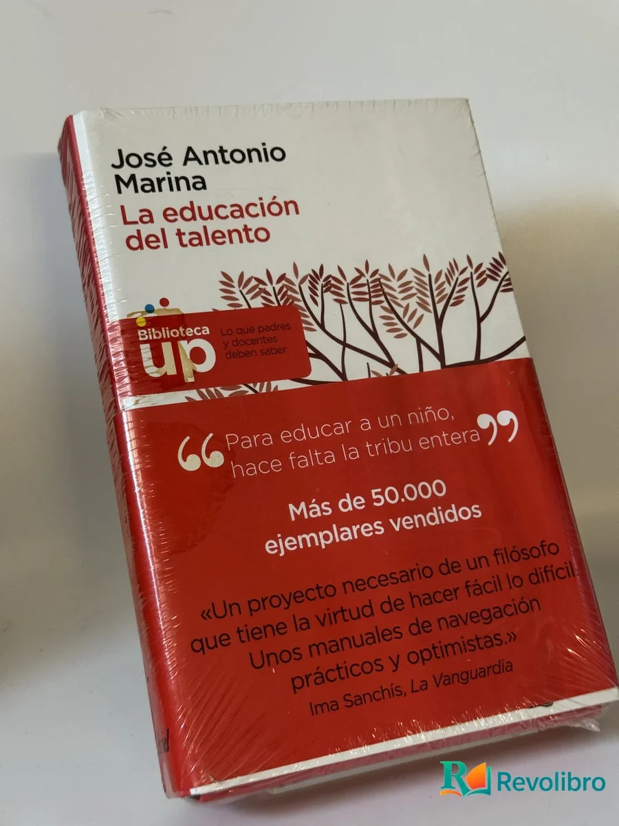 Portada de La educación del talento de José Antonio Marina, libro de segunda mano