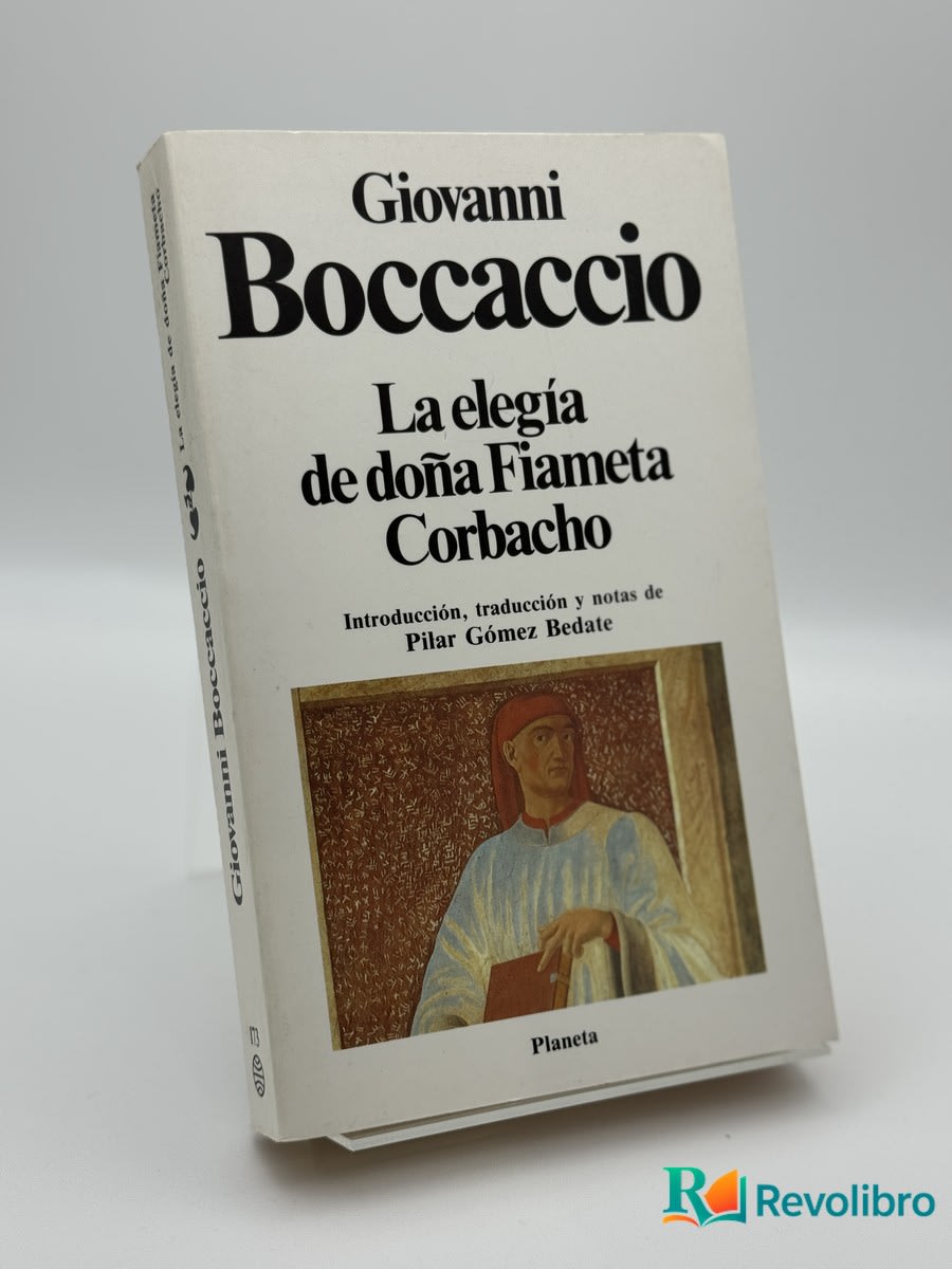 La elegía de doña Fiameta - Giovanni Boccaccio - Portada