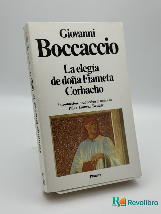 La elegía de doña Fiameta - Giovanni Boccaccio - Portada