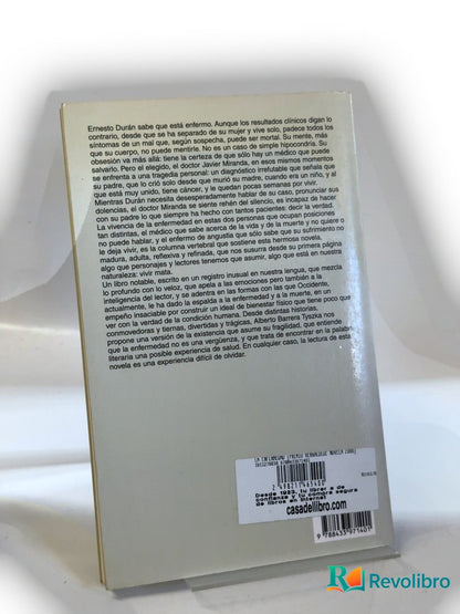 Foto 2 de La enfermedad - 1ª edición de Alberto Barrera Tyszka, libro de segunda mano