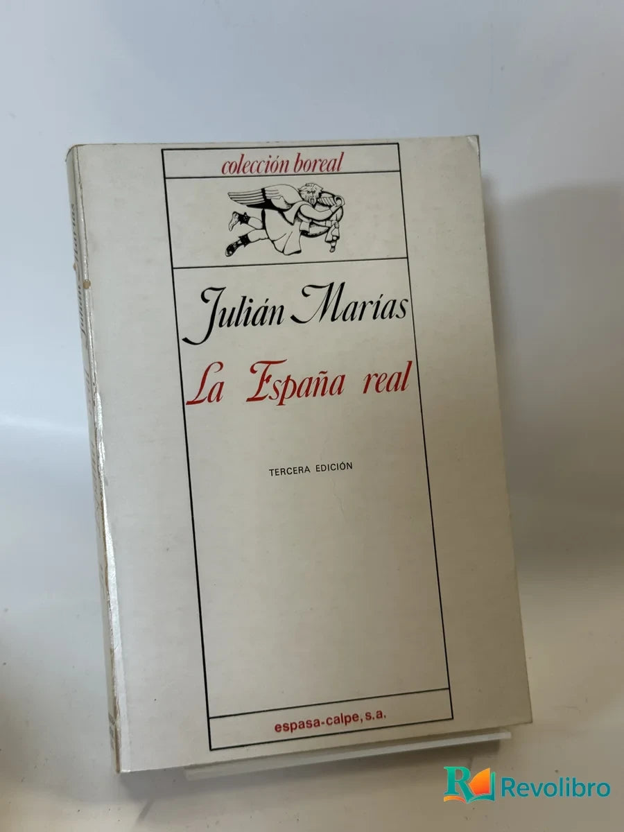 Portada de La España real de Julián Marías, libro de segunda mano